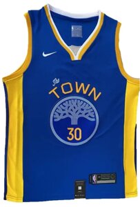 Баскетбольна джерсі Nike NBA Golden State Warriors №30 Steph Curry Blue