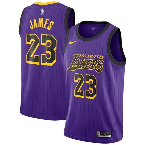 Lebron James バスケットボール NBAジャージ Баскетбольная джерси Nike NBA Los Angeles Lakers №23 Lebron James