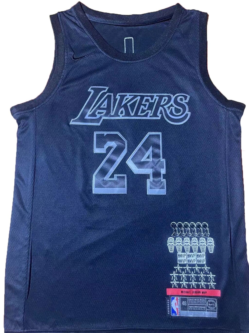 Баскетбольная джерси Nike NBA Los Angeles Lakers №24 Kobe Bryant Black від компанії Basket Family - фото 1