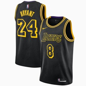 Баскетбольна джерсі Nike NBA New Collection Los Angeles Lakers «Black Mamba» City Edition №24 №8