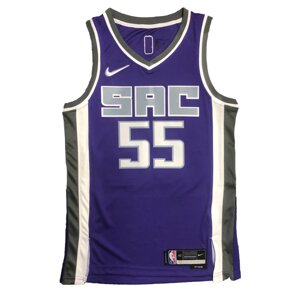 Баскетбольна джерсі Nike NBA Sacramento Kings №55 Jason Williams Purple Print