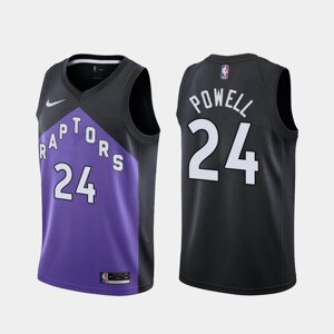 Баскетбольна джерсі Nike NBA Toronto Raptors №24 Norman Powell Black Print