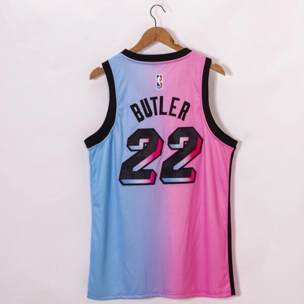 2021 Nike NBA Miami Heat 22 Jimmy Butler City Edition 1132995916 Basket Family