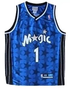 Баскетбольна форма NBA Orlando Magic Tracy McGrady № 1 синя