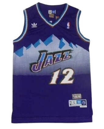 Баскетбольная форма NBA Utah Jazz № 12 John Stockton ретро