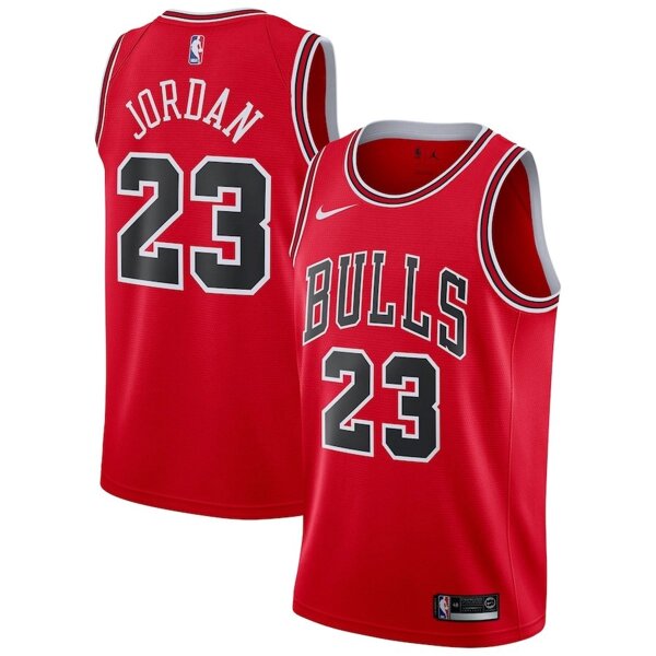 Баскетбольная форма Nike Chicago Bulls №23 Michael Jordan красная