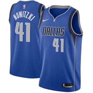 Баскетбольна форма Nike NBA Dallas Mavericks №41 Dirk Nowitzki синя