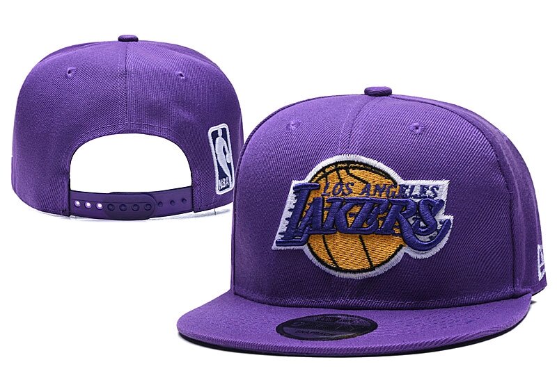 Баскетбольні снепбеки NBA Los Angeles Lakers Purple від компанії Basket Family - фото 1