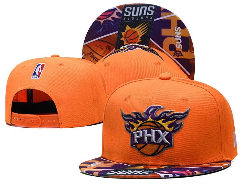 Баскетбольні снепбеки NBA Phoenix Suns Yellow від компанії Basket Family - фото 1