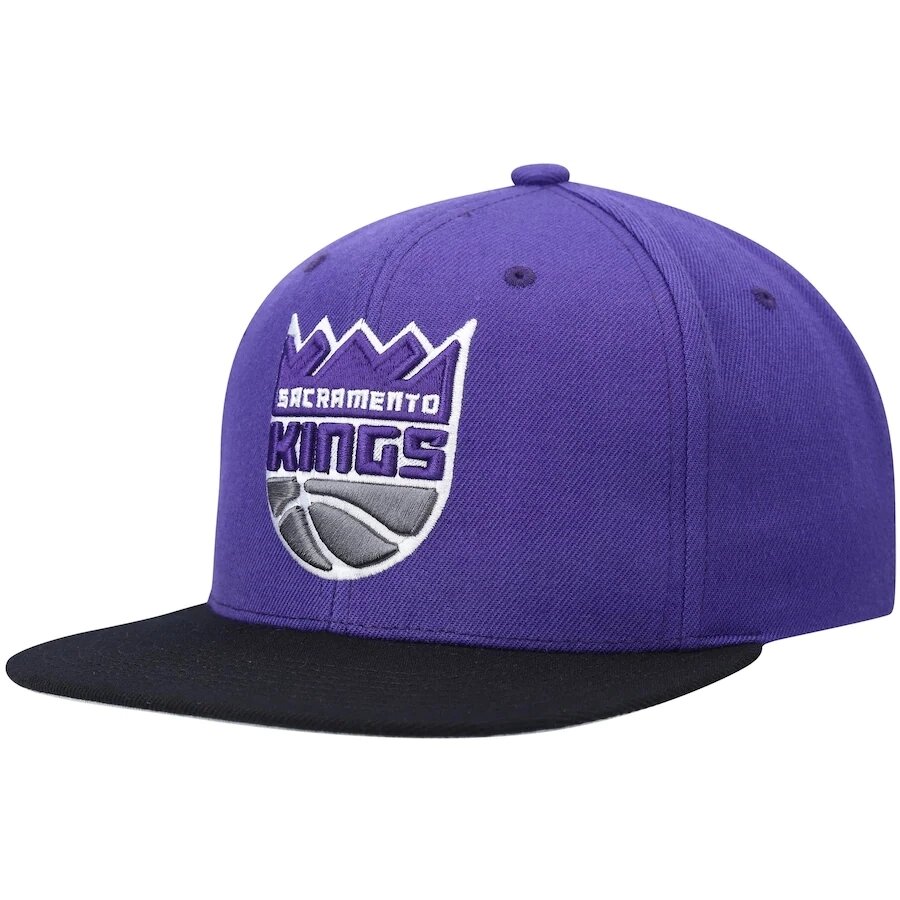 Баскетбольні снепбеки NBA Sacramento Kings Purple від компанії Basket Family - фото 1