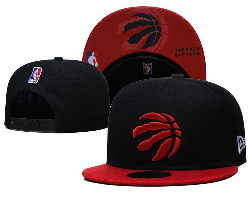 Баскетбольні снепбеки NBA Toronto Raptors Black від компанії Basket Family - фото 1