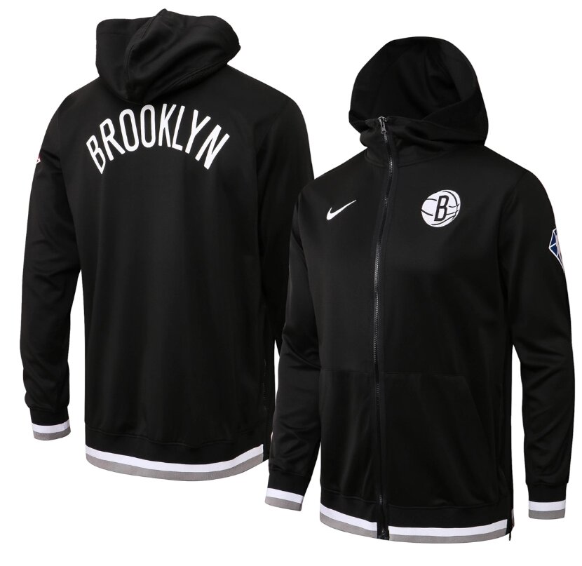 Чоловічі худі NBA 75 Brooklyn Nets Nike 2022 від компанії Basket Family - фото 1