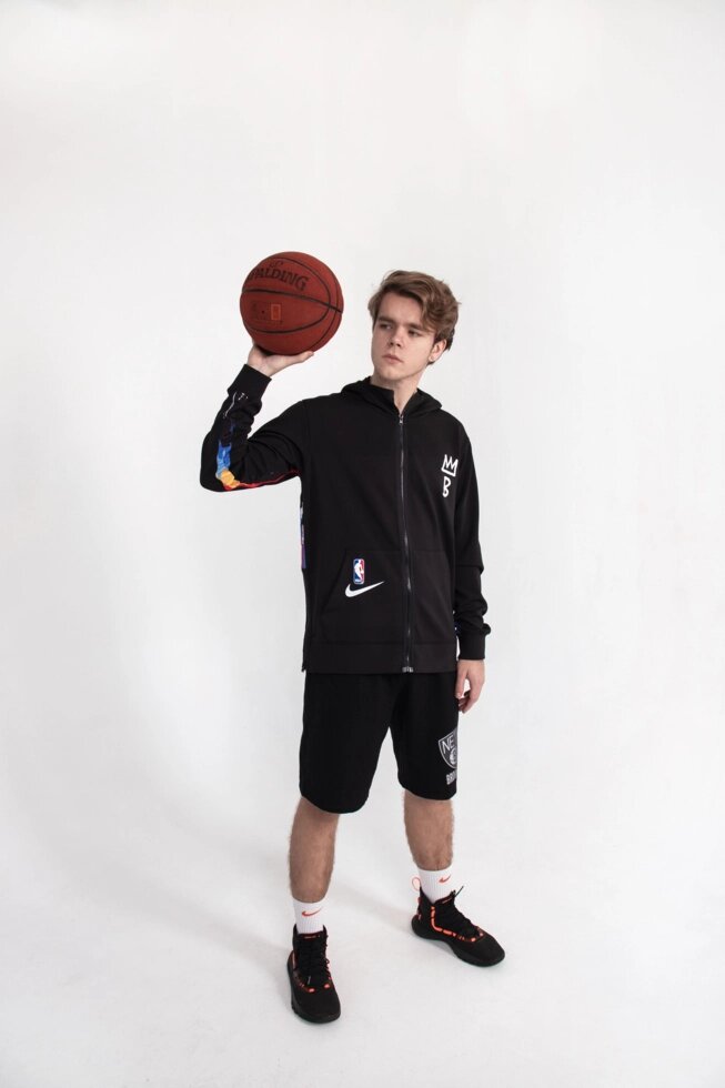 Чоловічі худі NBA Brooklyn Nets Nike 2021 від компанії Basket Family - фото 1