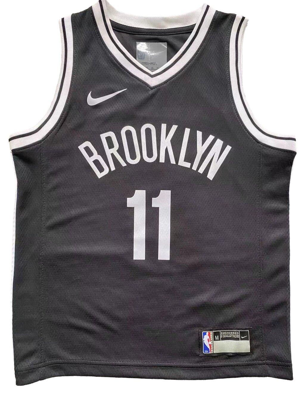 Дитячі баскетбольні джерсі Nike NBA клуб Brooklyn Nets №11 Kyrie Irving Таїланд Black від компанії Basket Family - фото 1