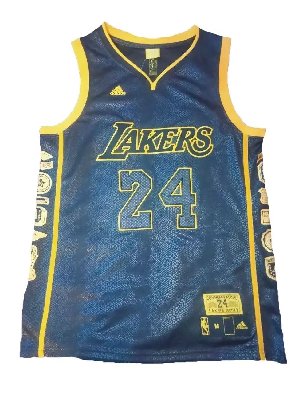 Джерси Los Angeles Lakers Adidas NBA New Collection №24 Kobe Bryant Black від компанії Basket Family - фото 1