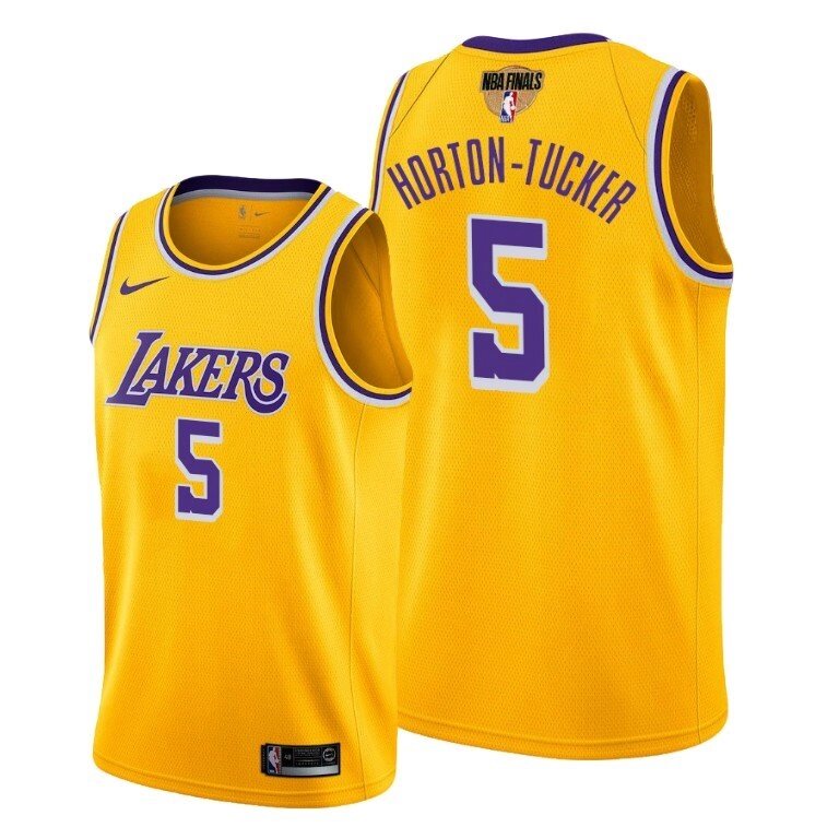 Джерсі Nike NBA Los Angeles Lakers фінал 2020 жовті від компанії Basket Family - фото 1