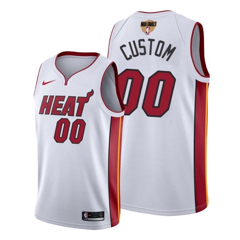 Джерси Nike NBA Miami Heat финал 2020 белые від компанії Basket Family - фото 1