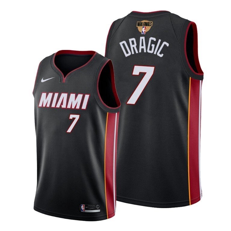 Джерси Nike NBA Miami Heat финал 2020 черные від компанії Basket Family - фото 1