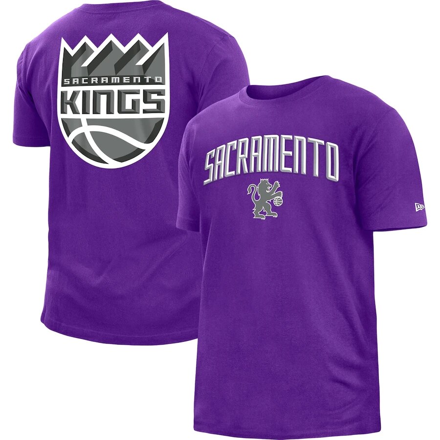 Футболка фіолетова Sacramento Kings NBA від компанії Basket Family - фото 1