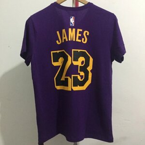 Футболка фіолетова Lebron James №23 Los Angeles Lakers NBA