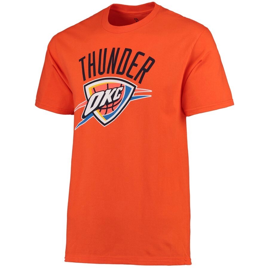 Футболка помаранчева Oklahoma Thunder NBA від компанії Basket Family - фото 1