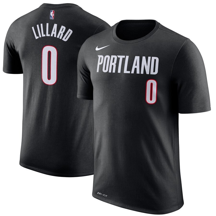 Футболка Portland Trail Blazers NBA №0 Damian Lillard від компанії Basket Family - фото 1