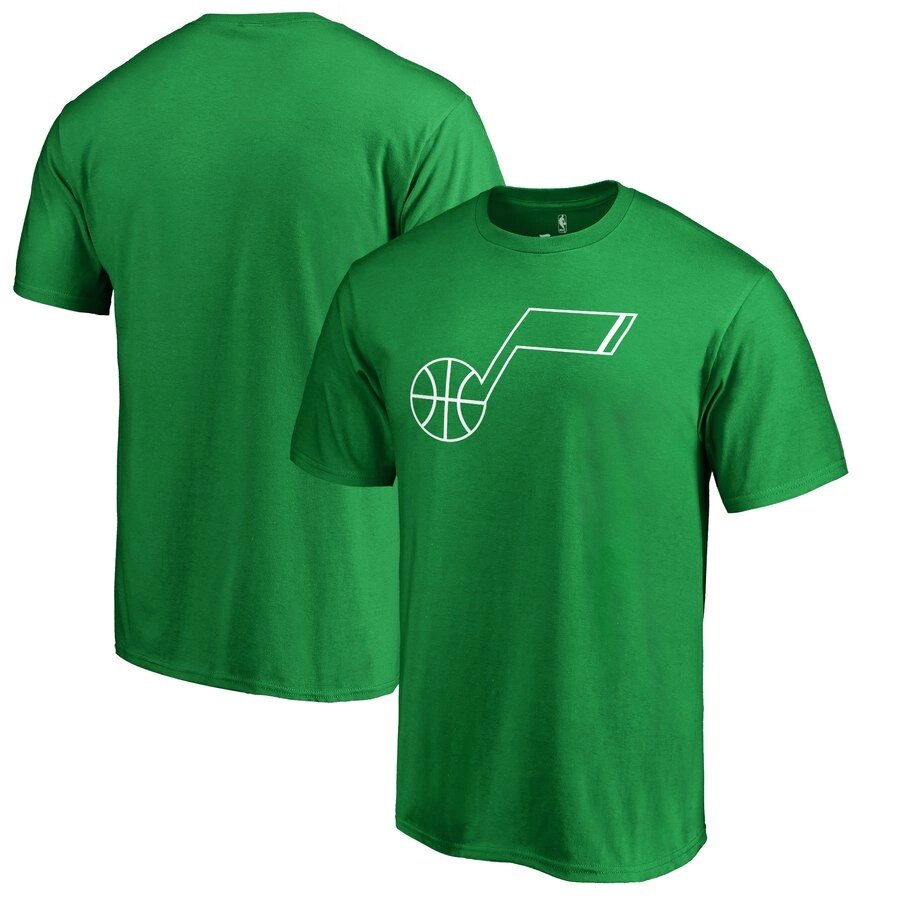Футболка зелена Utah Jazz NBA від компанії Basket Family - фото 1