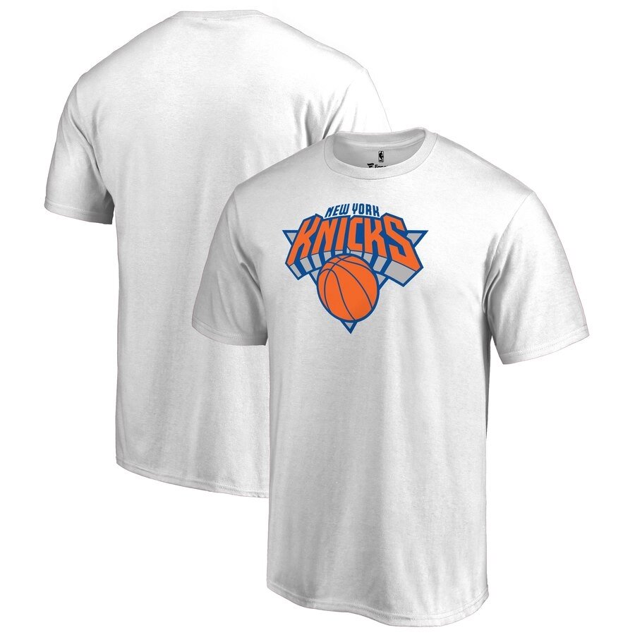 Футболки білі New York Knicks від компанії Basket Family - фото 1