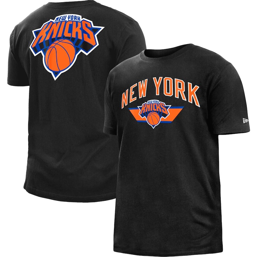 Футболки чорні New York Knicks від компанії Basket Family - фото 1