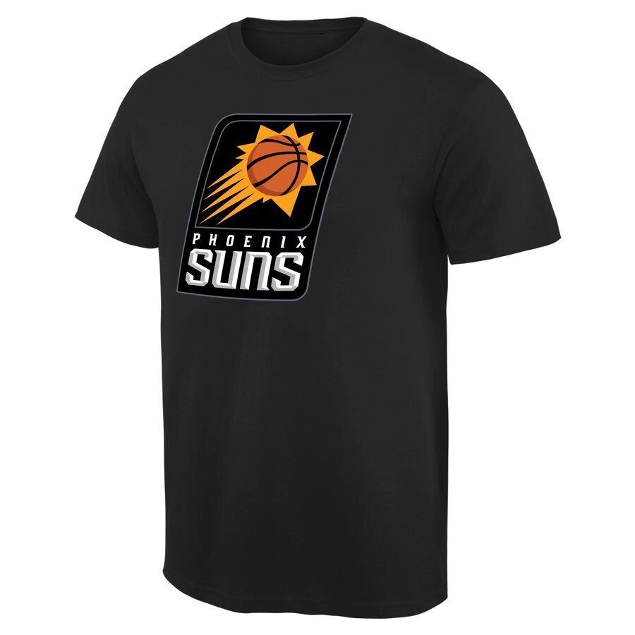 Футболки чорні Phoenix Suns NBA від компанії Basket Family - фото 1