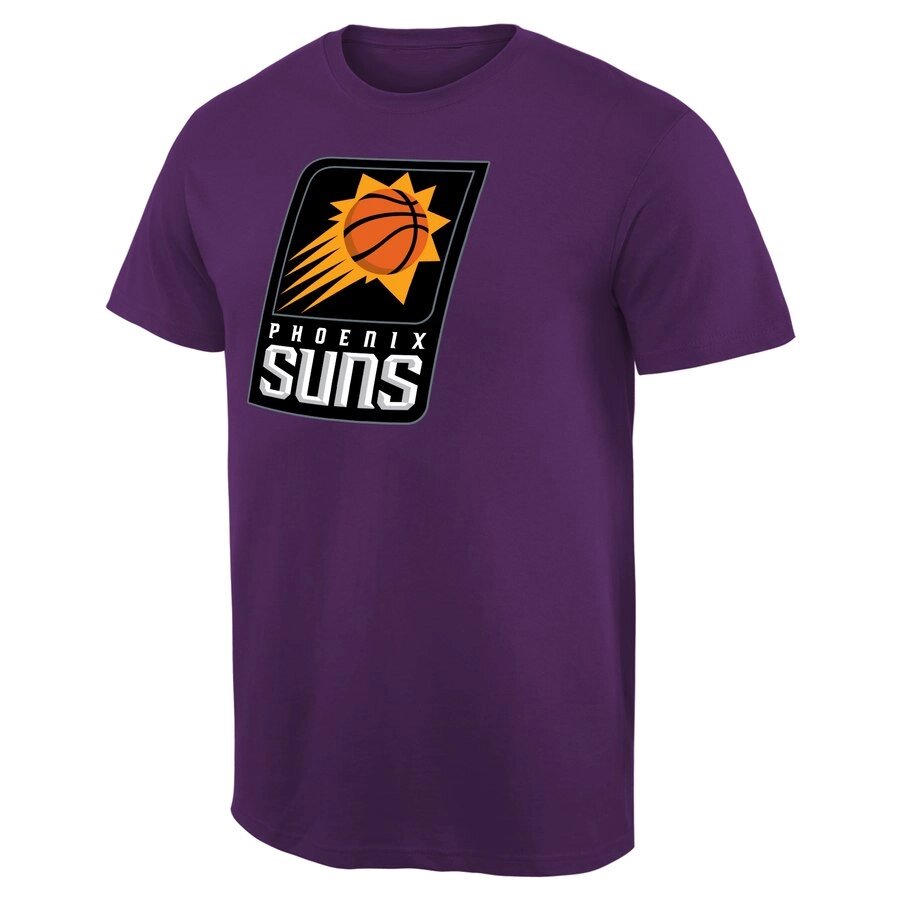 Футболки фіолетові Phoenix Suns NBA від компанії Basket Family - фото 1