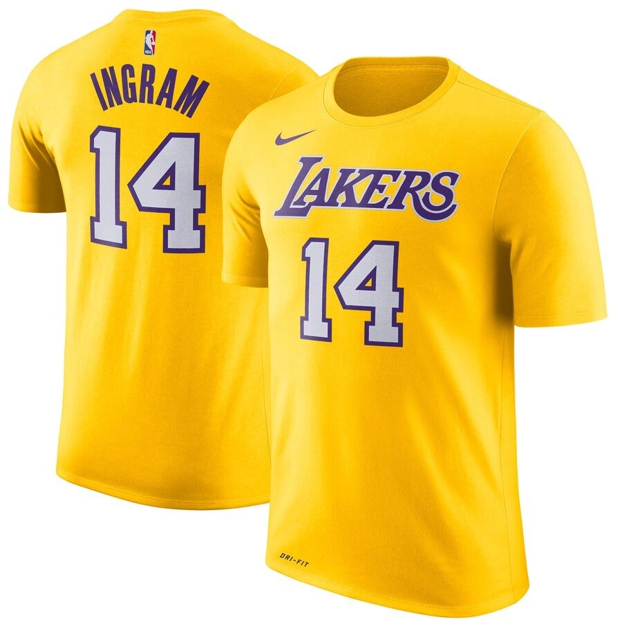 Футболки Lakers NBA №14 Brandon Ingram від компанії Basket Family - фото 1