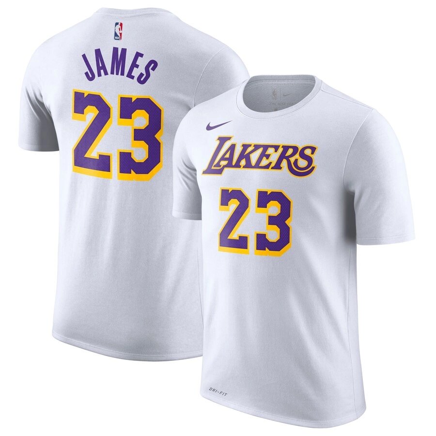 Футболки Los Angeles Lakers NBA №23 Lebron James від компанії Basket Family - фото 1