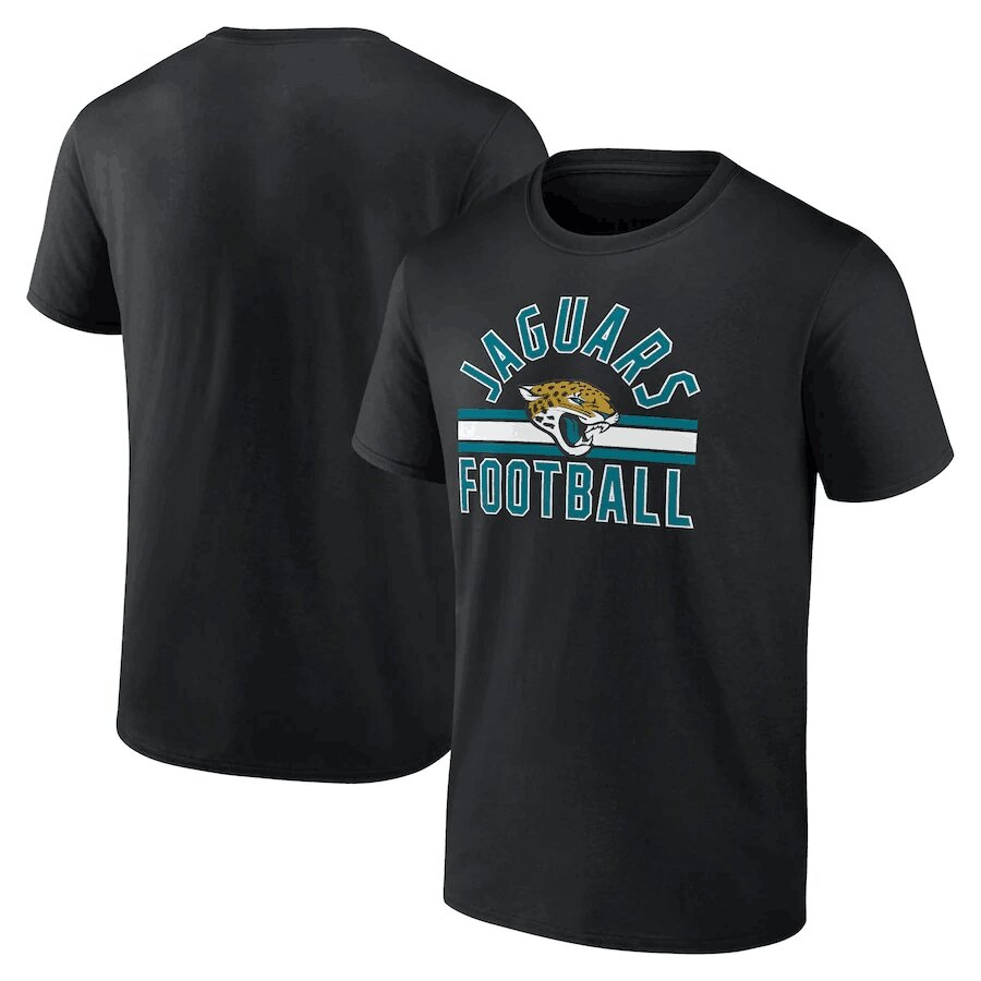 Футболки NFL Jacksonville Jaguars black and turquoise від компанії Basket Family - фото 1