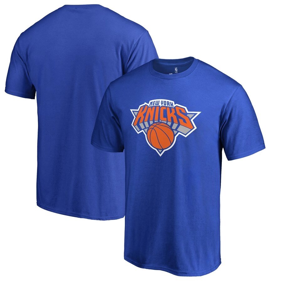 Футболки сині New York Knicks від компанії Basket Family - фото 1