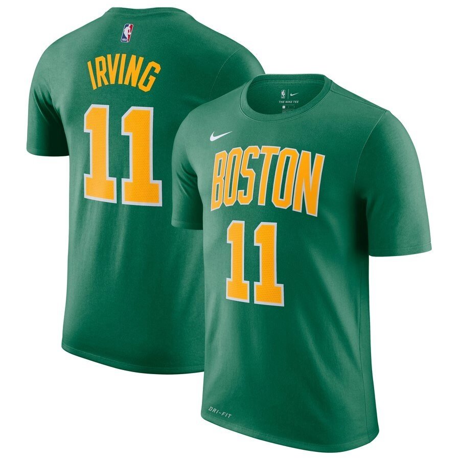 Футболки зелені Kyrie Irving №11 Boston Celtics NBA від компанії Basket Family - фото 1