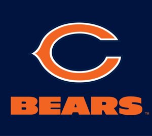 Футбольні бейсболки NFL Chicago Bears