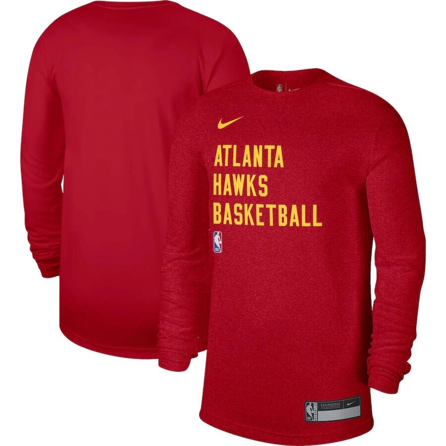 Men's Atlanta Hawks Nike Practice Legend Performance Long Sleeve T-Shirt від компанії Basket Family - фото 1