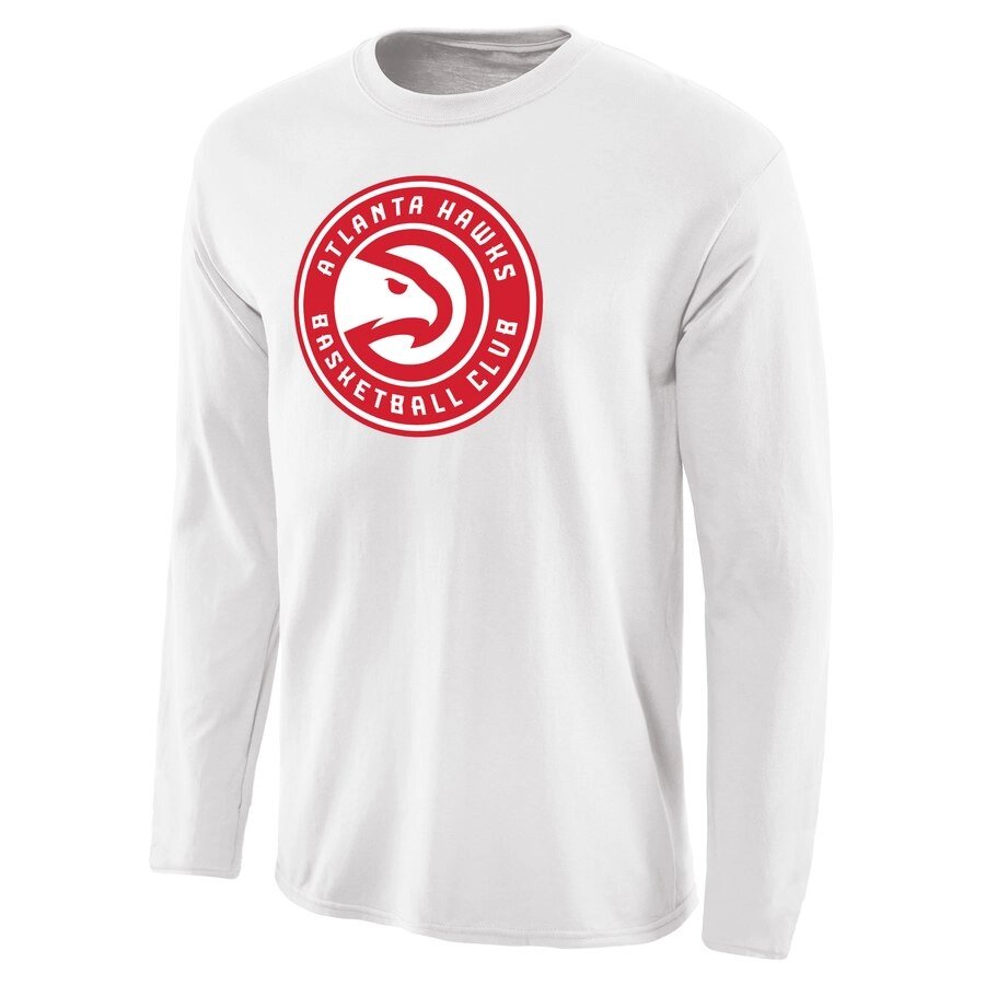 Men's Atlanta Hawks Nike White Practice Legend Performance Long Sleeve T-Shirt від компанії Basket Family - фото 1