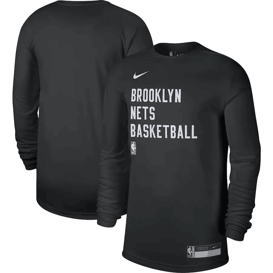 Men's Brooklyn Nets Nike Practice Legend Performance Long Sleeve T-Shirt від компанії Basket Family - фото 1