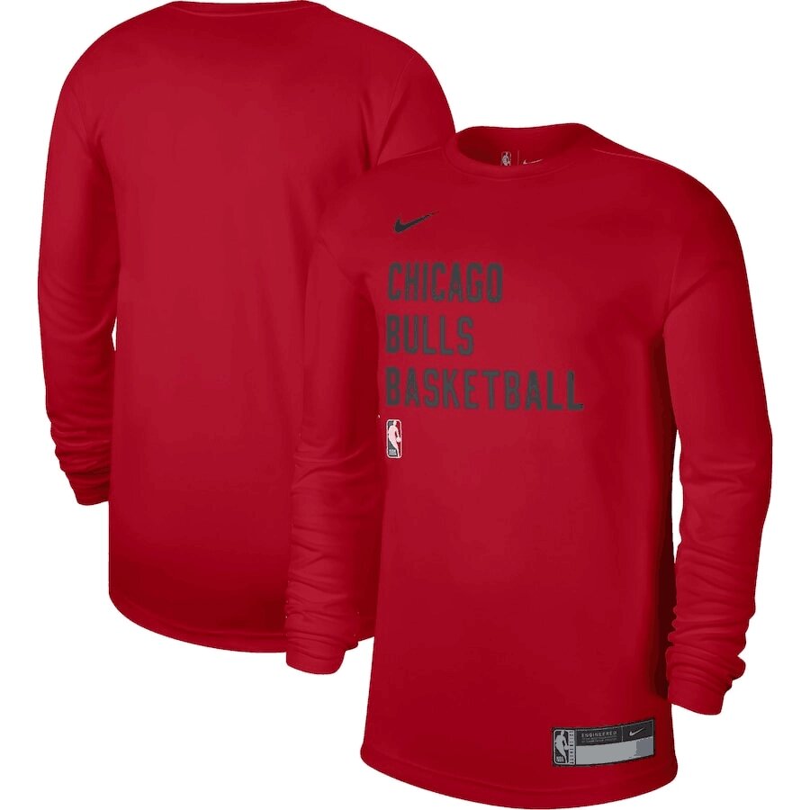 Men's Chicago Bulls Nike Practice Legend Performance Long Sleeve T-Shirt від компанії Basket Family - фото 1
