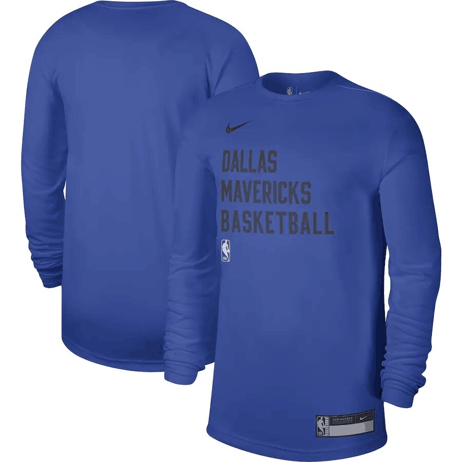 Men's Dallas Mavericks Nike Practice Legend Performance Long Sleeve T-Shirt від компанії Basket Family - фото 1