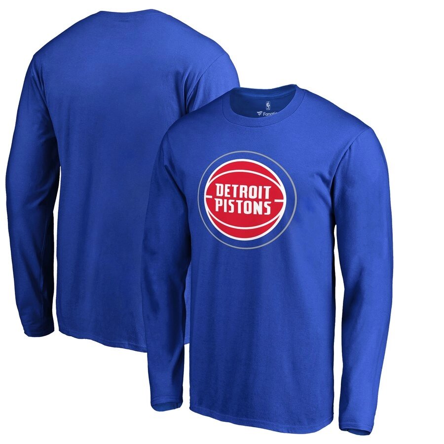 Men's Detroit Piston Nike Blue Practice Legend Performance Long Sleeve T-Shirt від компанії Basket Family - фото 1
