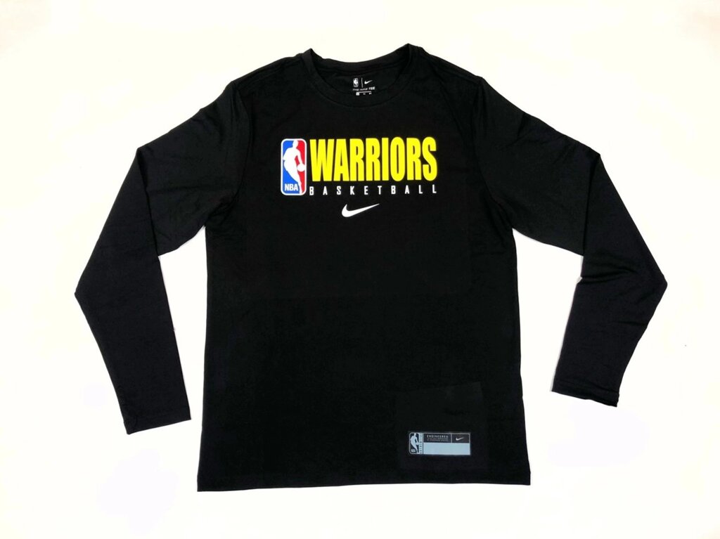 Men's Golden State Warriors Nike Black Practice Legend Performance Long Sleeve T-Shirt від компанії Basket Family - фото 1