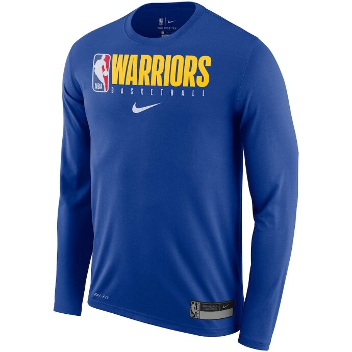 Men's Golden State Warriors Nike Blue Practice Legend Performance Long Sleeve T-Shirt від компанії Basket Family - фото 1