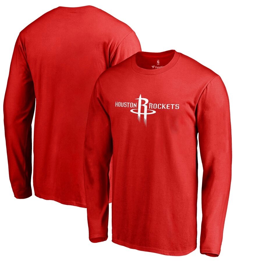 Men's Houston Rockets Nike Red Practice Legend Performance Long Sleeve T-Shirt від компанії Basket Family - фото 1