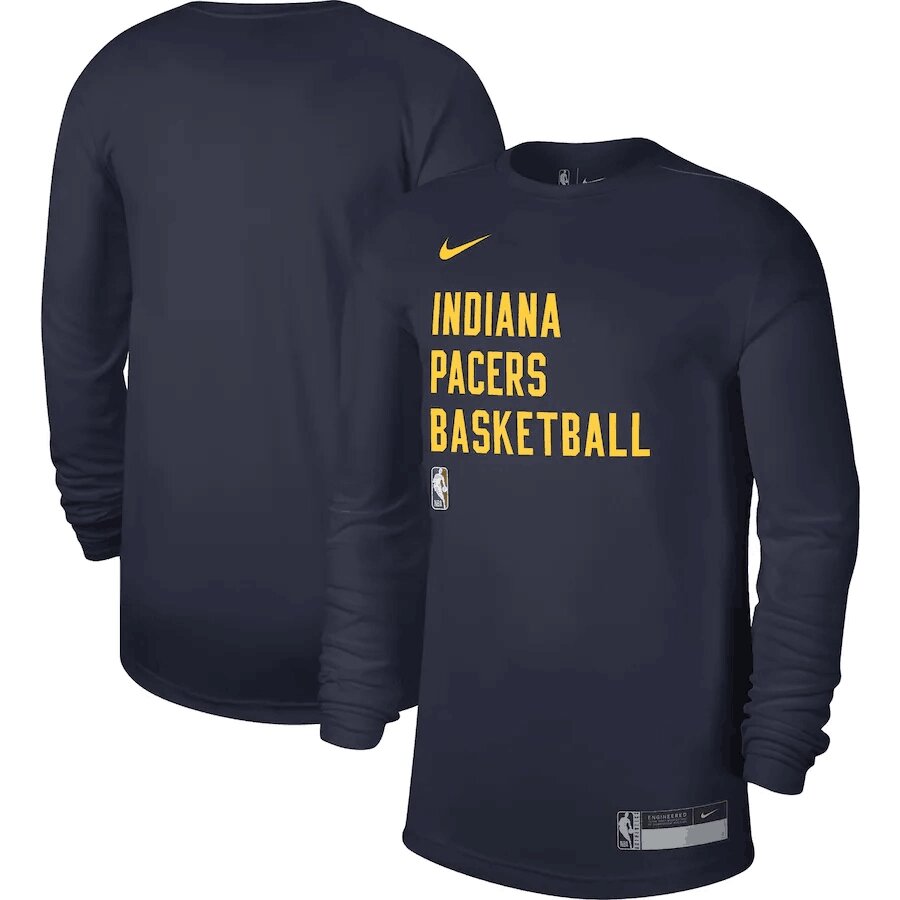Men's Indiana Pacers Nike Practice Legend Performance Long Sleeve T-Shirt від компанії Basket Family - фото 1