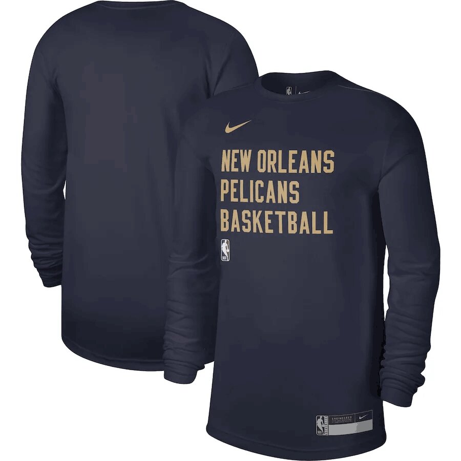 Men's New Orleans Pelicans Nike Practice Legend Performance Long Sleeve T-Shirt від компанії Basket Family - фото 1