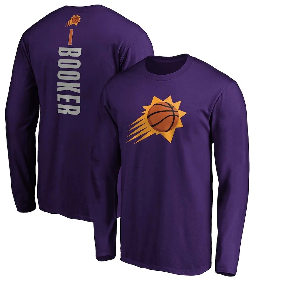 Men's Phoenix Suns Nike Purple Practice Legend Performance Long Sleeve T-Shirt від компанії Basket Family - фото 1