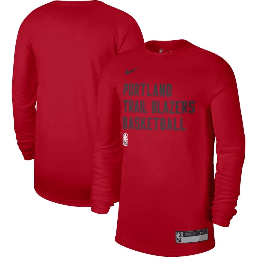 Men's Portland Trail Blazers Nike Practice Legend Performance Long Sleeve T-Shirt від компанії Basket Family - фото 1